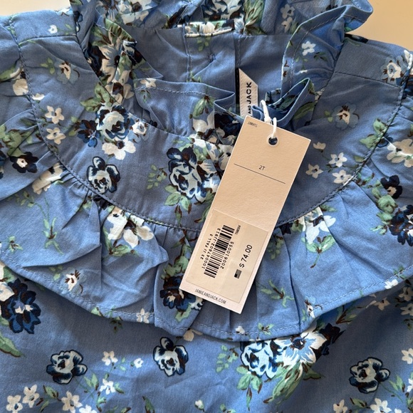 Janie and Jack floral smocked dress size 2t NWT - Picture 2 of 2